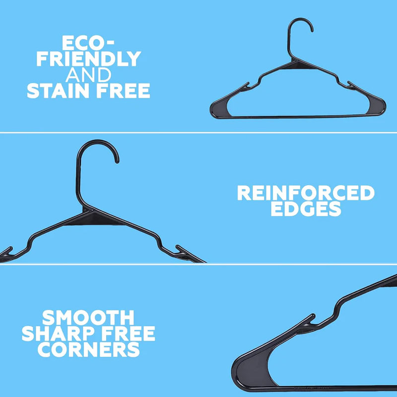 Plastic Hangers 60 Pack [FREE-Click for details]