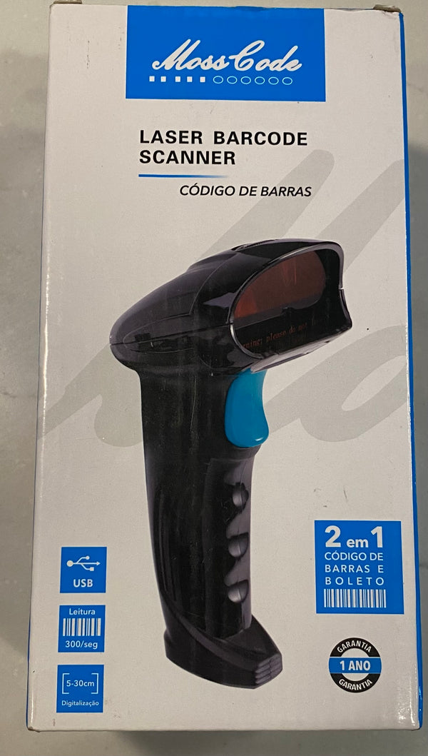 Laser barcode scanner