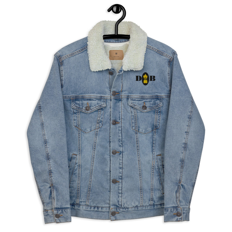 Unisex denim sherpa jacket