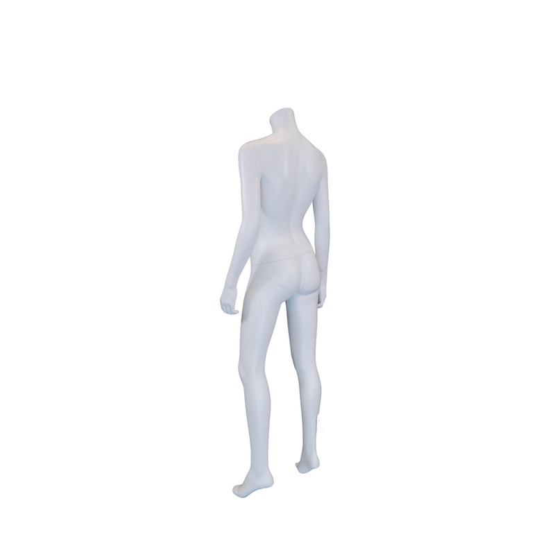 Female mannequin headless - With arms by the side and legs open