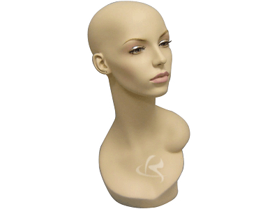 Female mannequin head