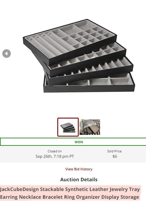 Cube stackable tray