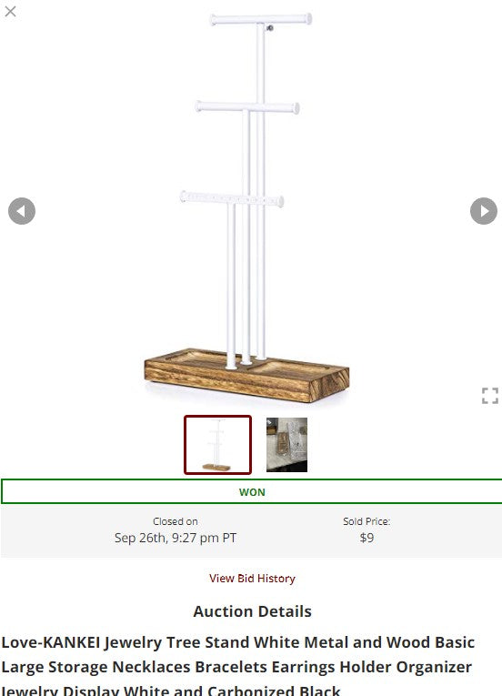 Jewelry Tree stand