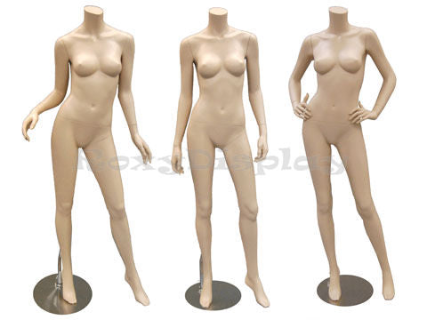 Female mannequins headless