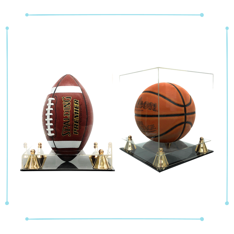 Ball display case