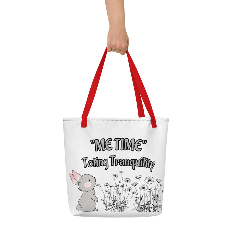 Large Tote Bag (Bunny)