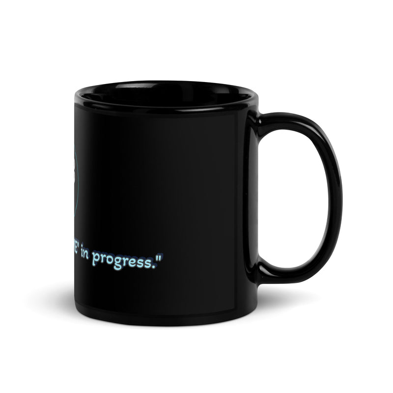 Black Glossy Mug (Hot)