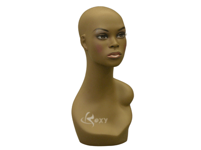 Female mannequin head