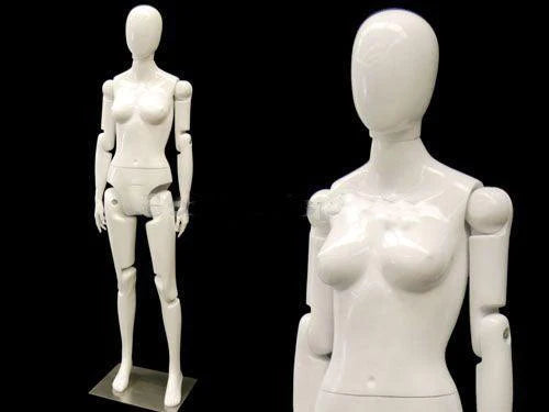 Female Mannequin - Flexible head, arms and legs