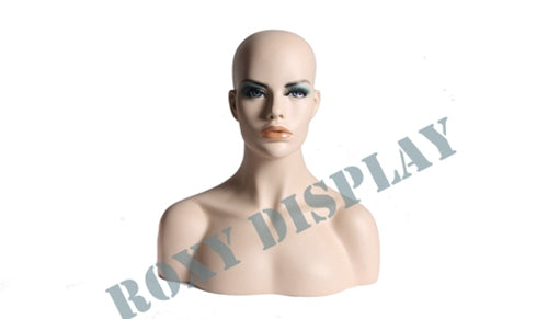 Female mannequin head to shoulder