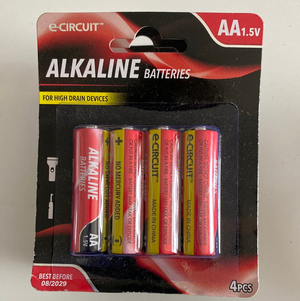 AA 1.5v Alkaline Batteries