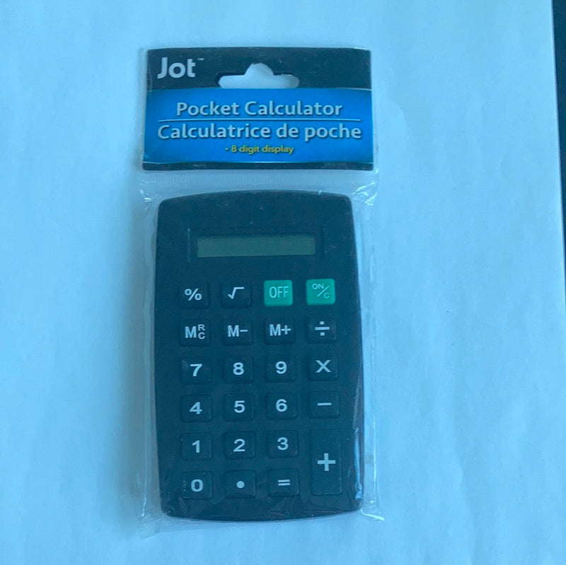 Pocket calculator