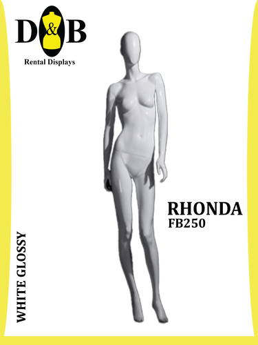 Egghead Full Body White Glossy, Female RHONDA FB250