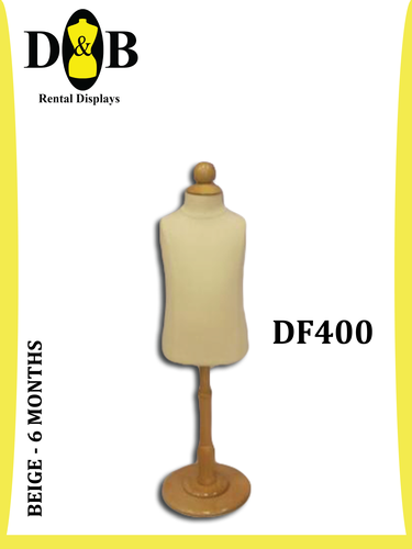 Dress Form (6 Months Old), Beige, Kid DF400