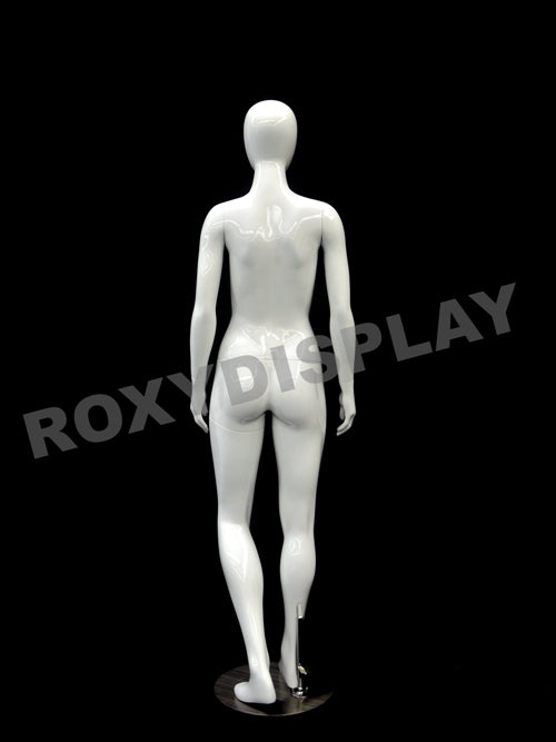 Petite Female Egg Head Mannequin - Standing Pose