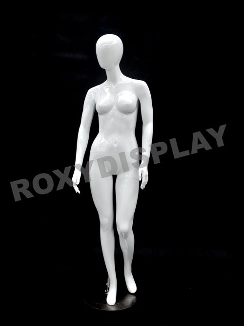 Petite Female Egg Head Mannequin - Standing Pose