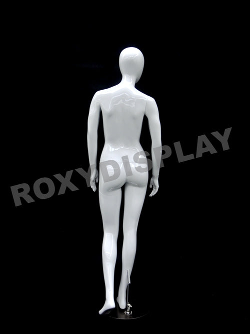 Petite Female Egg Head Mannequin - Standing Pose