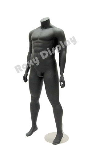 Male mannequin - Plus size - Headless - Standing pose