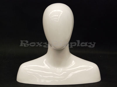 Egg head male mannequin head