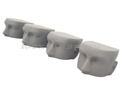 Male Mannequin Head Display Stand Display Glasses or Spectacle! (4 pcs.)