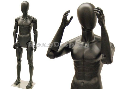 Male mannequin - Flexible head - Arms and legs