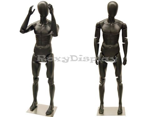 Male mannequin - Flexible head - Arms and legs