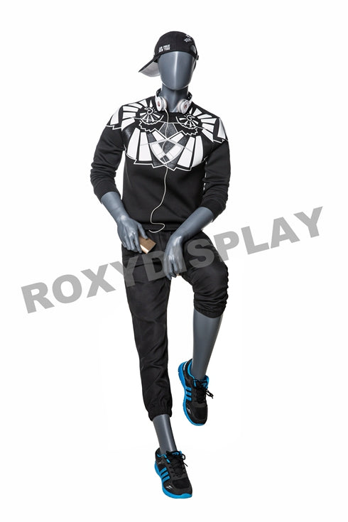 Eye Catching Male Abstract Style Mannequin - Sitting pose