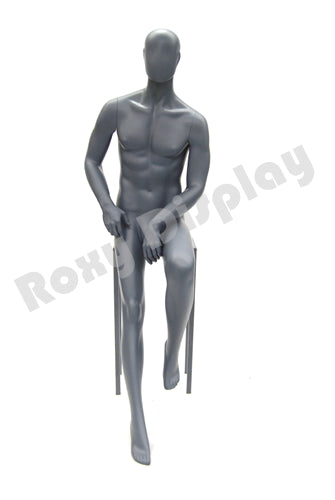 Eye Catching Male Abstract Style Mannequin - Sitting pose