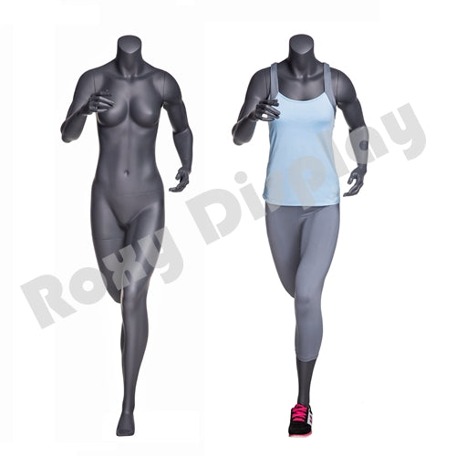 Female Headless Mannequin - Athletic Style - Runner pose