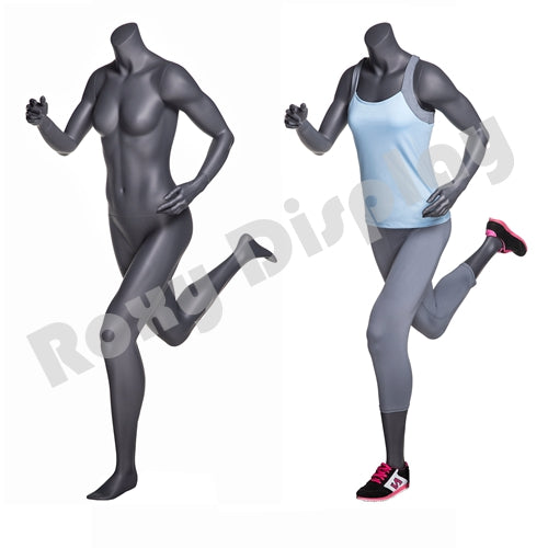 Female Headless Mannequin - Athletic Style - Runner pose