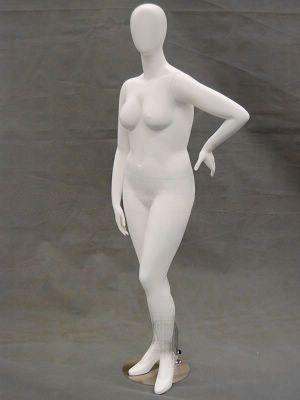 Egg Head mannequin with high heel feet feature