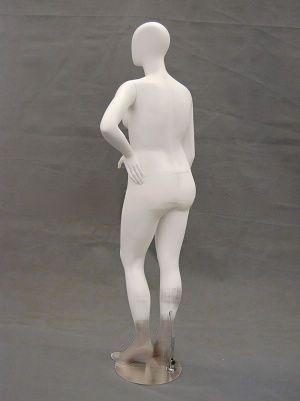 Egg Head mannequin with high heel feet feature