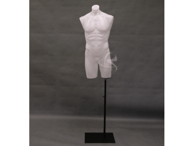 Male full round plastic mannequin