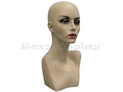 Female mannequin head