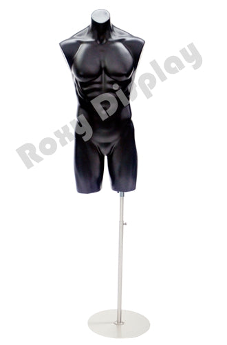 Male full round plastic mannequin