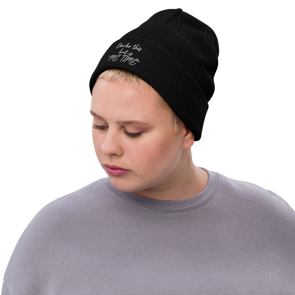 Ribbed knit beanie (Me Time)