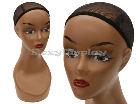 African Female mannequin head