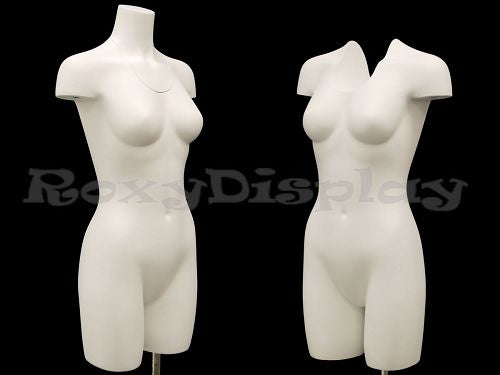 Female Mannequin Torso With Nice Figure & Arms - Removable Neck & Arms