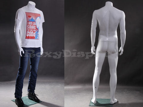 Male mannequin - Headless - Standing pose