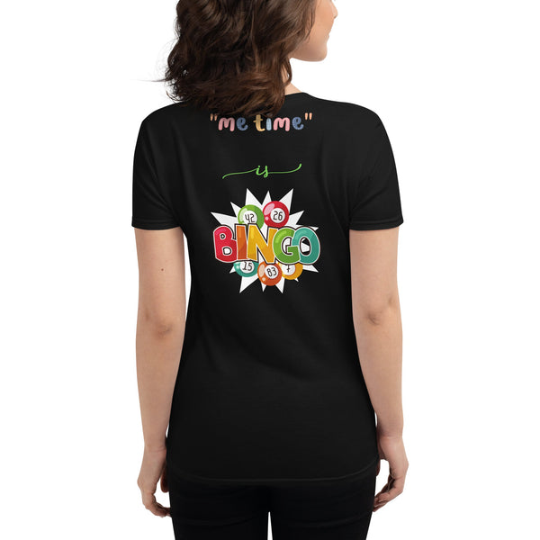 Women's short sleeve t-shirt (Bingo)