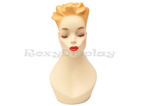 Female mannequin head